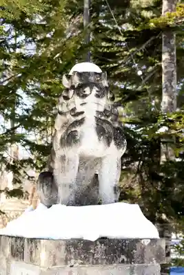 鹿追神社の狛犬