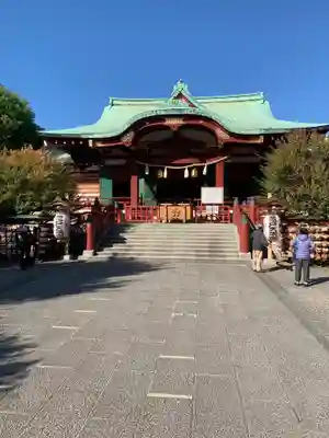 亀戸天神社の本殿・本堂