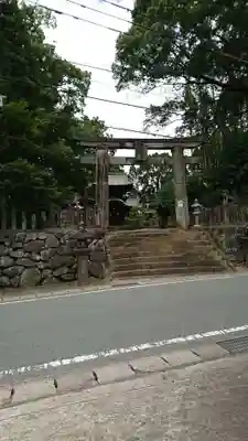 伊倉北八幡宮の鳥居