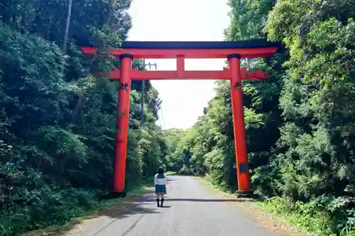 伯耆稲荷神社の鳥居