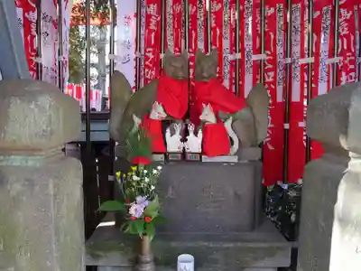 豊川稲荷東京別院の狛犬