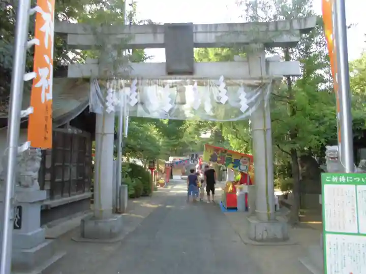 鈴鹿明神社の鳥居