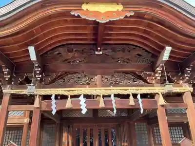 諏訪神社の本殿・本堂