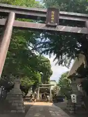 諏訪神社の鳥居