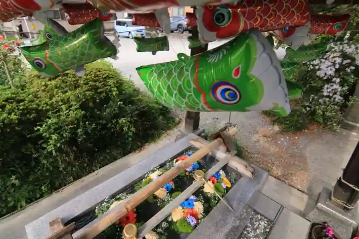 豊景神社の手水舎