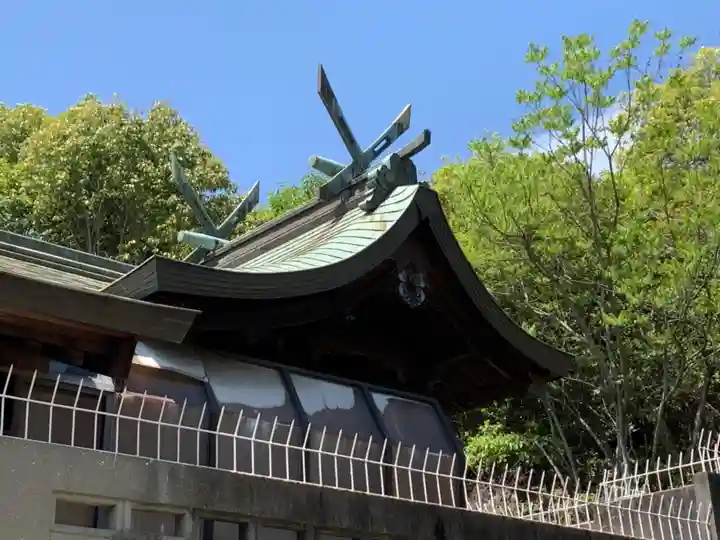苫道国主神社の本殿・本堂