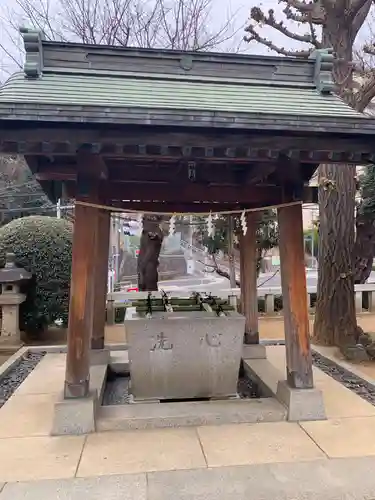 諏訪神社の手水舎