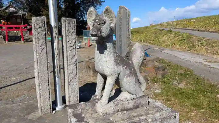 伊奈利神社の狛犬