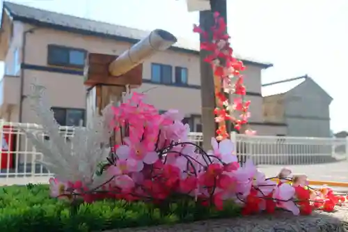 阿邪訶根神社の手水舎