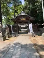 朝日森天満宮の山門