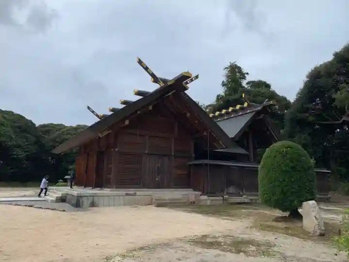 松江護國神社の本殿・本堂