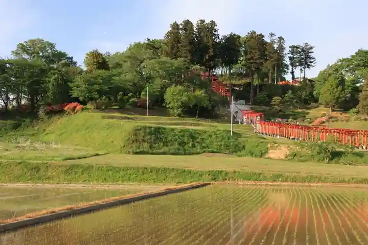 高屋敷稲荷神社の景色