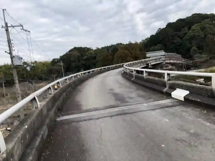 岡田國神社の周辺