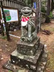 坂本八幡神社の狛犬