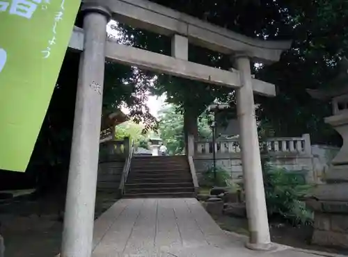 金王八幡宮の鳥居