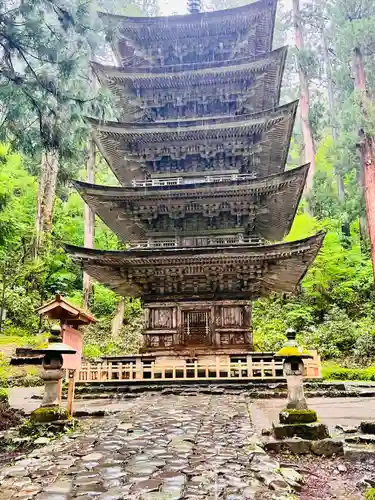 羽黒山五重塔(出羽三山神社)(山形県)