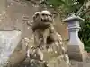吉浜神社の狛犬