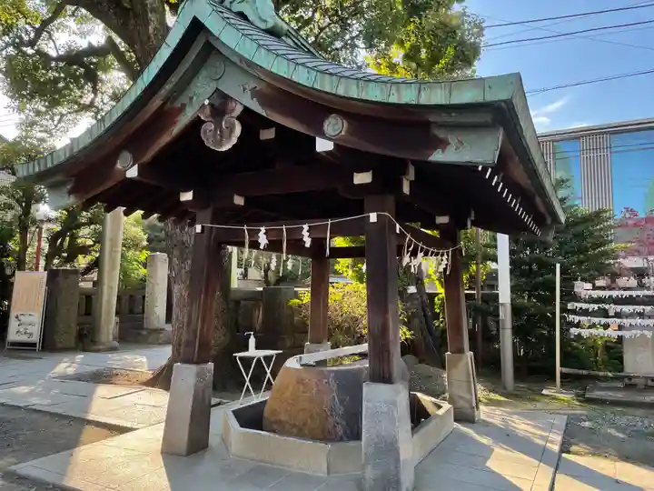 麻布氷川神社の手水舎