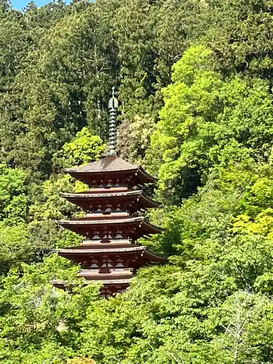 長谷寺の塔