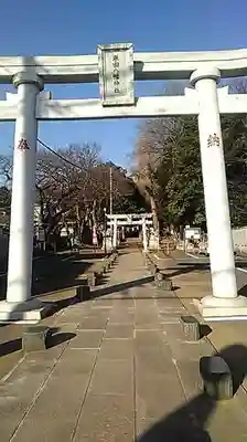 譽田八幡神社の鳥居