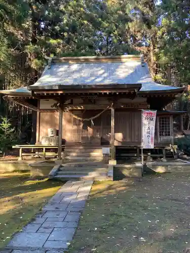 健武山神社の本殿