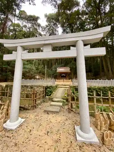 安祥寺の鳥居