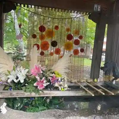 彌彦神社　(伊夜日子神社)の手水舎