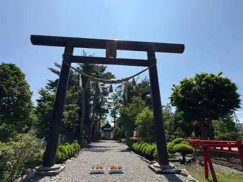大正神社の鳥居