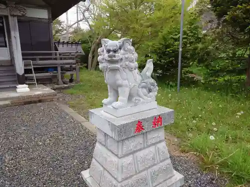 八幡神社の狛犬