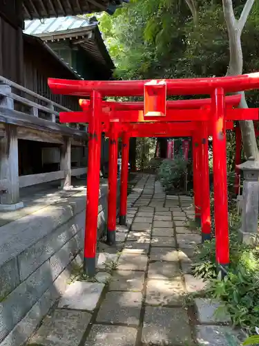 白笹稲荷神社の鳥居