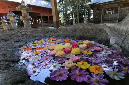 田村神社の手水