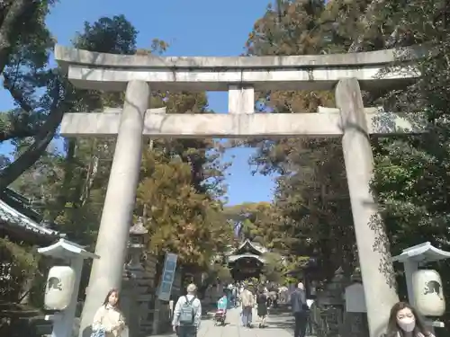 岡崎神社の鳥居