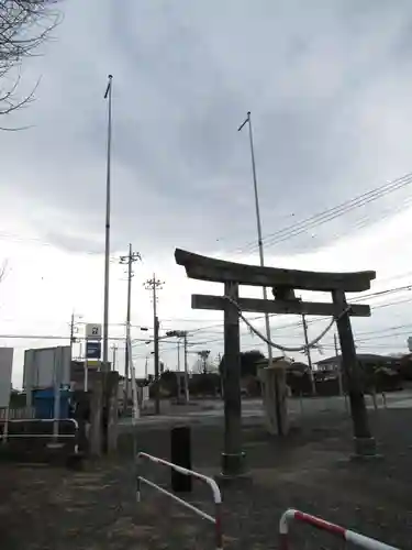 富士嶽神社の鳥居