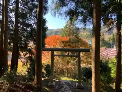 天照神社の景色