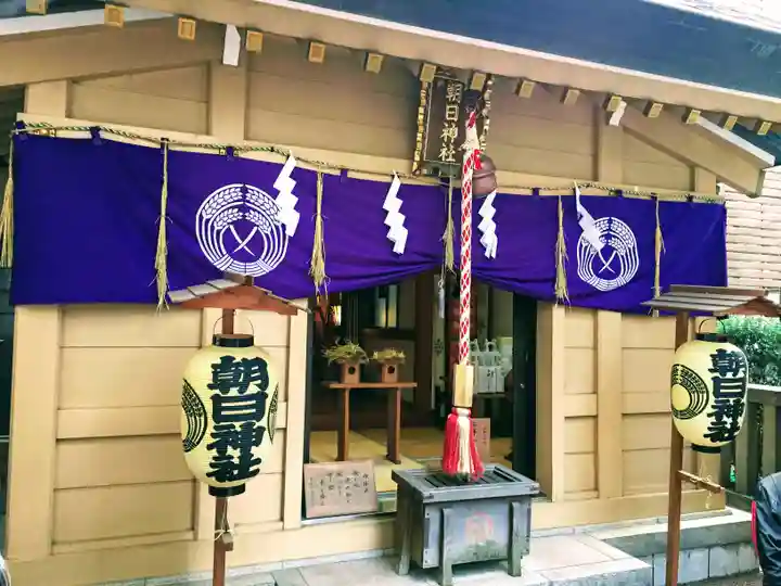 朝日神社の本殿・本堂