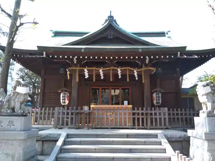 お三の宮日枝神社の本殿・本堂