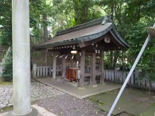 曾屋神社の手水舎
