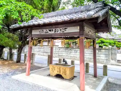 神明社（東松江神明社）の手水舎