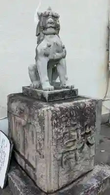 宇治神社御旅所の狛犬