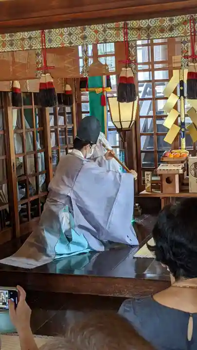 三輪神社のお祭り