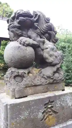 真狩神社の狛犬