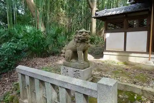 日吉神社の狛犬