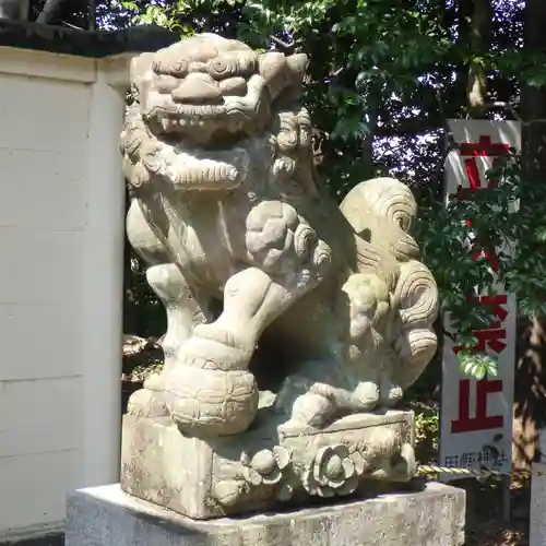 田縣神社の狛犬