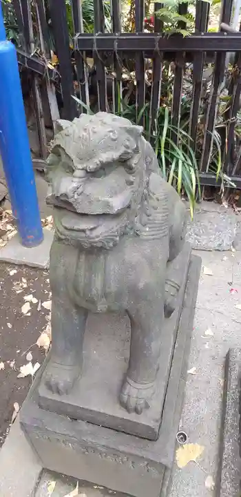 五條天神社の狛犬