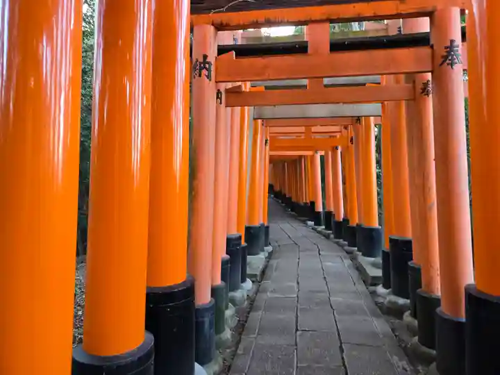 伏見稲荷大社二ノ峰(中之社神蹟・青木大神)(京都府)