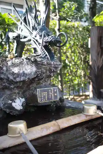 高木神社の手水舎