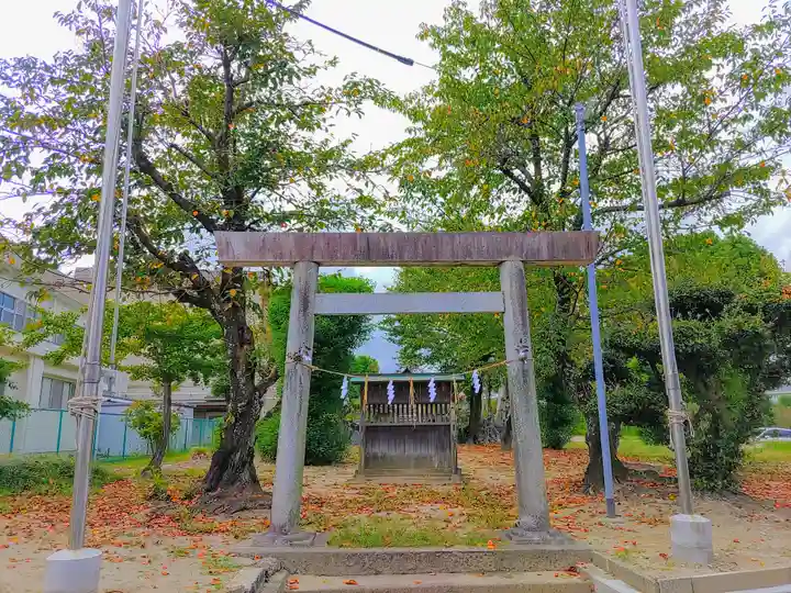 三島社(矢合)の鳥居