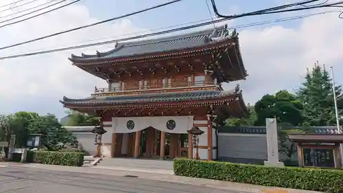 伝通院の山門・神門