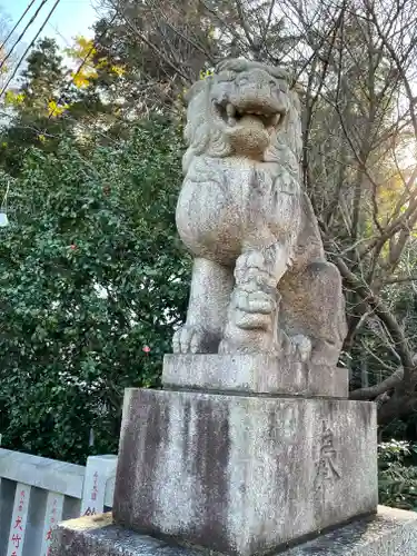 永谷天満宮の狛犬