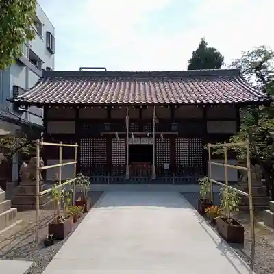 四貫島住吉神社の本殿・本堂